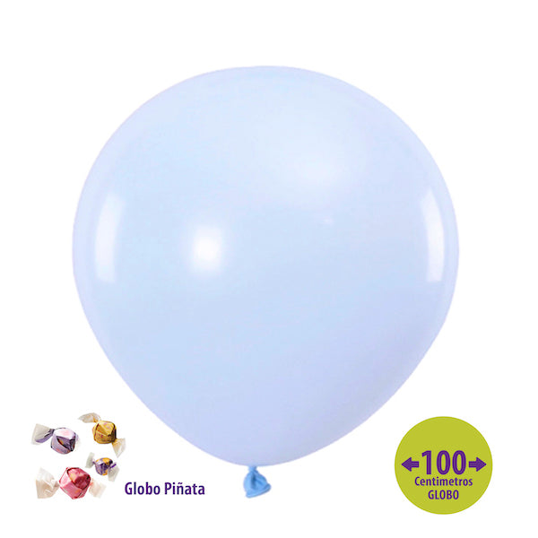 GLOBO PIÑATA R40 CELESTE