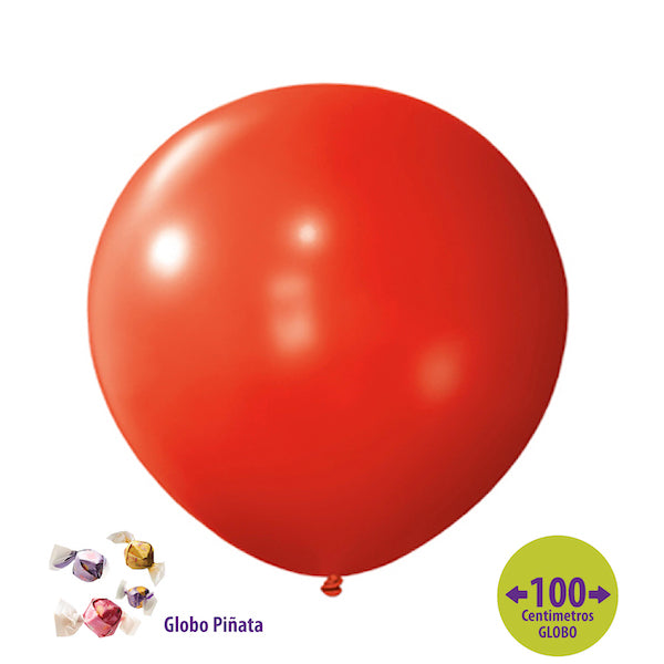 GLOBO PIÑATA R40 ROJO