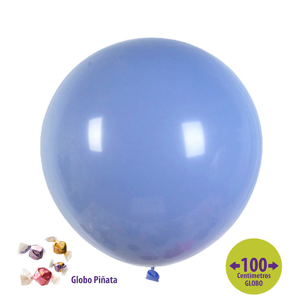 GLOBO PIÑATA R40 AZUL