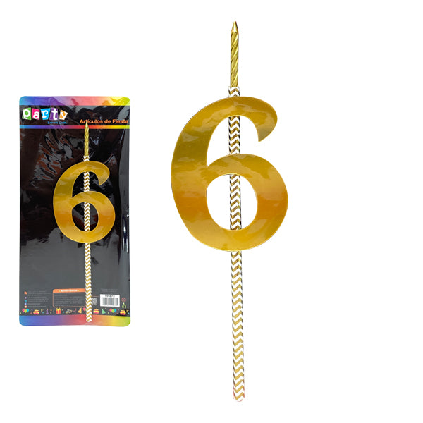 VELA NUMERAL CARTON #6