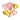 Globo Mylar Flor Corazon 5 Piezas