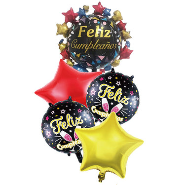 Globo Mylar F.C 5 Piezas