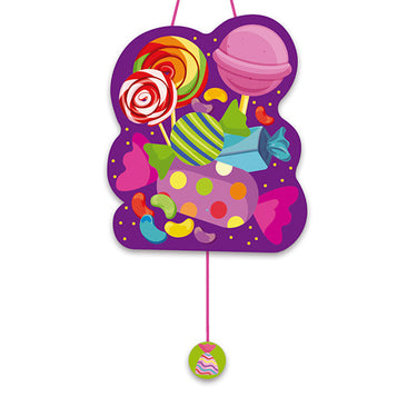 Piñata Plana 3D Caramelo