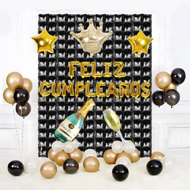Globo Mylar/Latex Cortina F.C. 34 Piezas