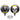 Globo Mylar 18" Halloween Esqueleto/Calabaza