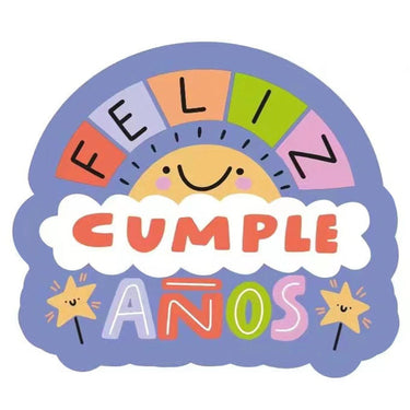 Piñata Plana Led 3D Smile