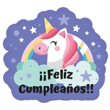 Piñata Plana Led 3D Unicornio 2
