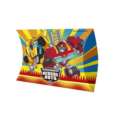 Caja Sorpresa Maleta Rescue Bots 6 Unidades