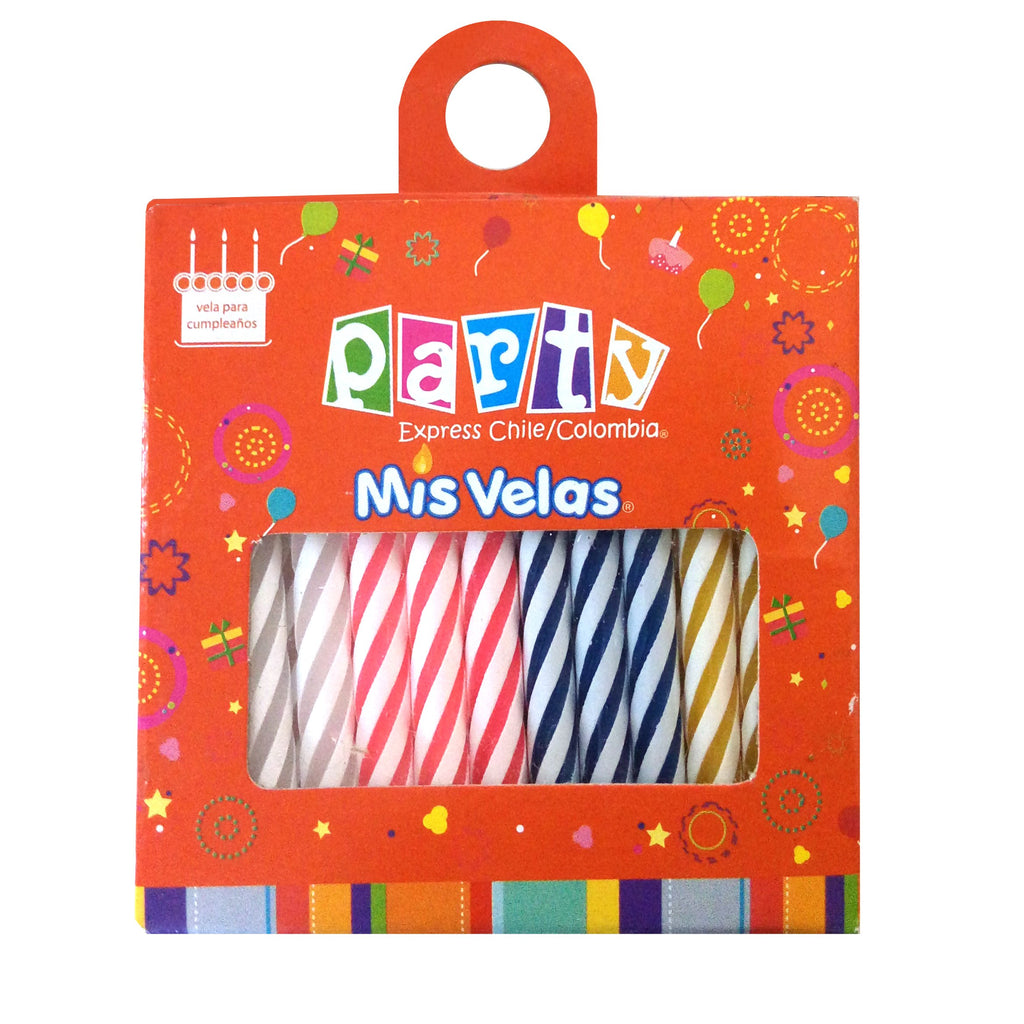 VELA ESPIRAL 5 X 24 CM
