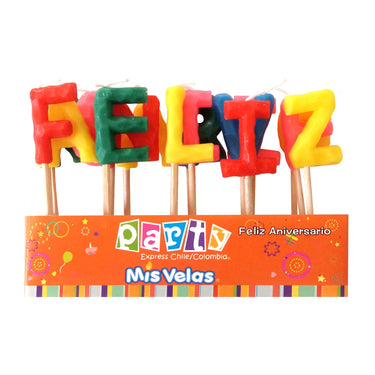 Vela Feliz Aniversario