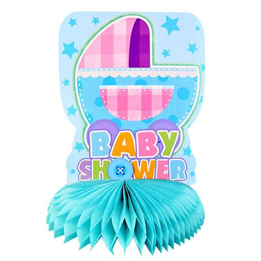 Centro De Mesa Baby Shower Celeste