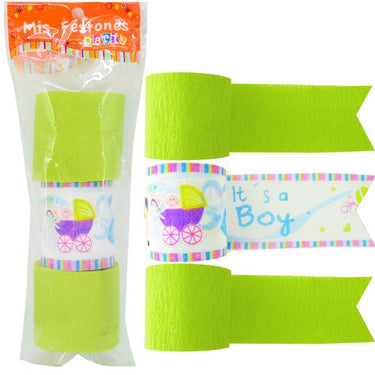 Feston Baby Shower Niño 3 Unidades