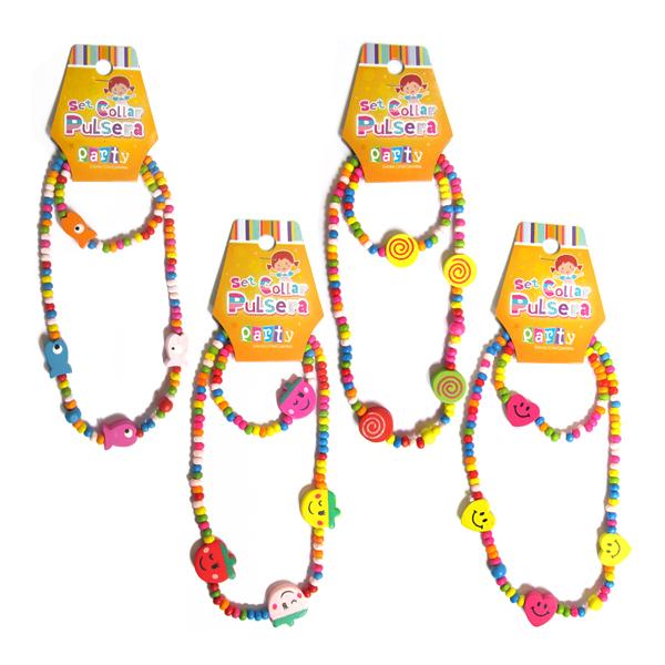 Chiche Collar/Pulsera Madera