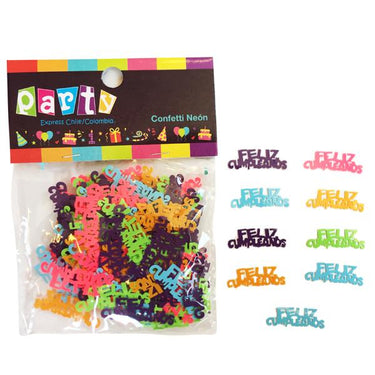 Confeti Mesa Neon F.C