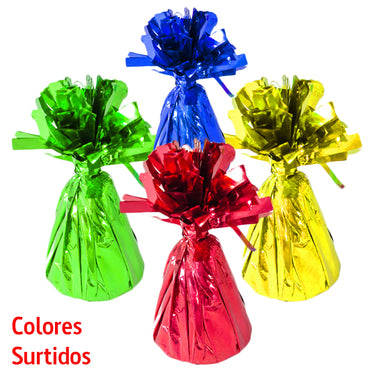 Peso Para Globo Cono Metalico
