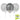 Globo #9 Full Impreso Filigrana Plateado 12 Unidades