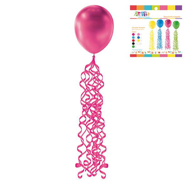 Decoracion Colgante Espiral Fucsia