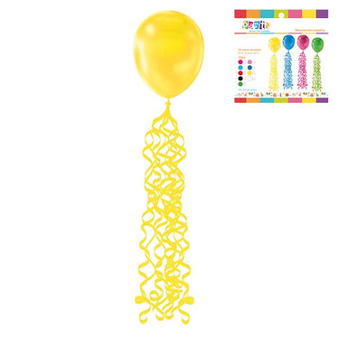 Decoracion Colgante Espiral Amarillo