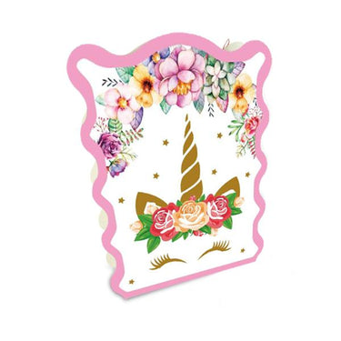 Piñata Economica Unicornio Flor