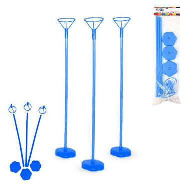 Varilla Con Base 40 Cm Azul 3 Unidades