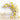Set Arco Organico Blanco/Dorado 110 Globos