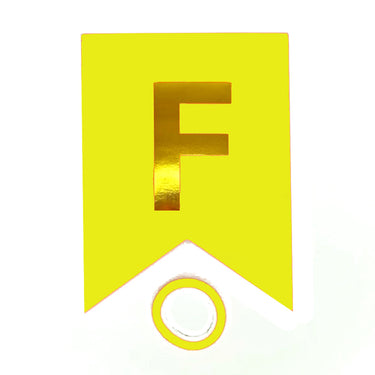 Guirnalda F.C. Fluor Amarillo 2 Mts