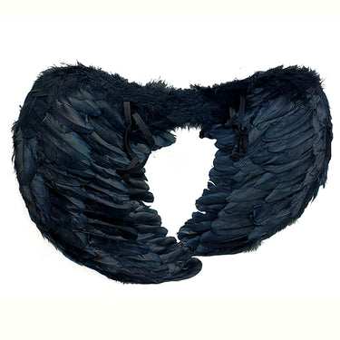 Alas Angel Pluma Negra 60*50