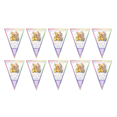 Banner Banderin Baby Shower Osito