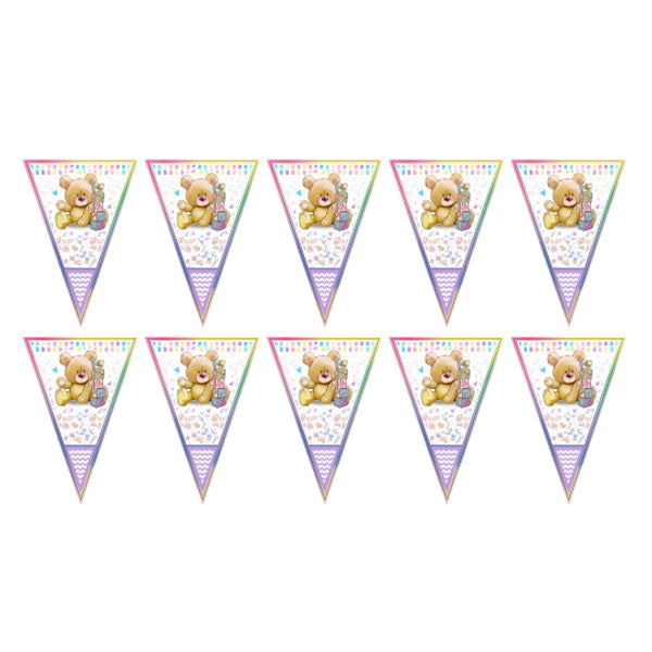 BANNER BANDERIN BABY SHOWER OSITO