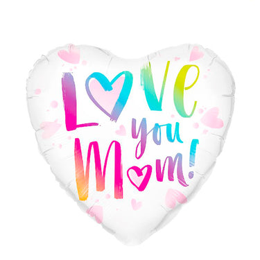 Globo Mylar Corazon 18 Love You Mama