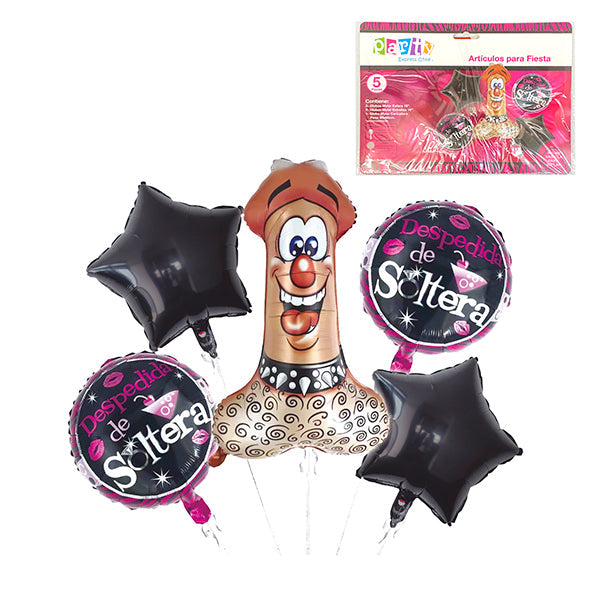 Globo Mylar Set Dicky Sado