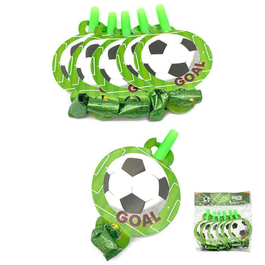 Pito Serpiente Futbol 6 Unidades