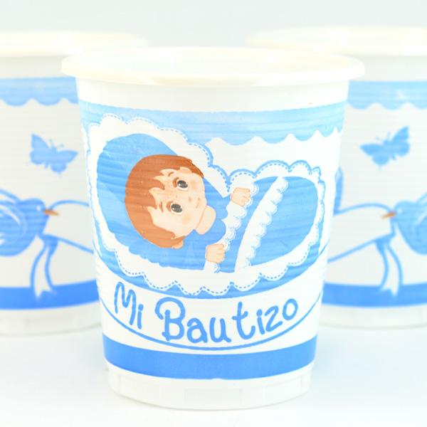 VASO BAUTIZO NIÑO   6 UNIDADES