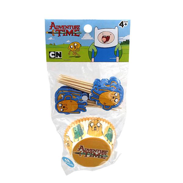 SET CUPCAKES Y PICKS HORA DE AVENTURA
